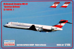 Civil airliner MD-87, Austrian airlines