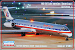 Civil airliner MD-80 Late version "American"