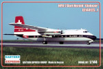 British passenger aircraft HRP-7 Dart Herald "Globeair"