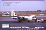 British passenger aircraft HRP-7 Dart Herald "Bavaria"