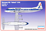 Civil airliner Viscount 700 "United"