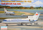 Civil airliner Yak-42D Aeroflot