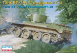 Tank BT-7A w/76 mm gun KT-28