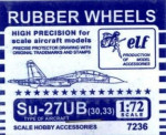 Rubber wheels for Su-27UB