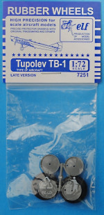 Rubber wheels for Tupolev TB-1