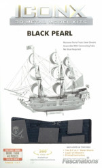 3D Puzzle: "Black Pearl"