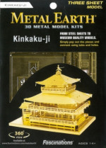 Metal 3D puzzle Gold Kinkaku-ji