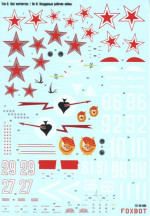 Decal for Yak-9, red warhorses