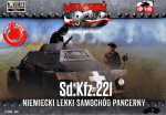Sd.Kfz.221 German Light Armored Car (Snap fit)