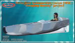 Motorized submersible canoe 