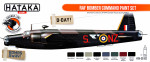 RAF Bomber Command paint set, 8 pcs