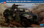 Meng Shi 1.5 ton Military Light Utility Vehicle  - Convertible Version for Special