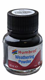 Weathering powder "Humbrol" black, 28 ml