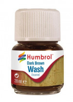 Wash enamel Humbrol: Dark brown