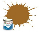 Alkyd enamel paint Humbrol, bodily, dark (Matt), 14 ml