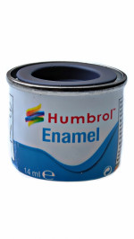 Enamel paint Humbrol, gray-purple RLM75 (Matt), 14 ml