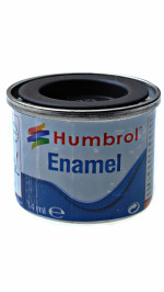 Enamel paint Humbrol, dark brown RLM81 (Matt), 14 ml