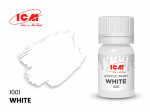 Acrylic paint ICM, White, 12ml