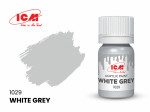 Acrylic paint ICM, White Grey, 12ml