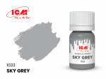 Acrylic paint ICM, Sky Grey 12ml