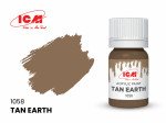 Acrylic paint ICM, Tan Earth, 12ml