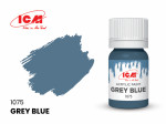 Acrylic paint ICM, Grey Blue, 12ml