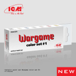 Acrylic paints set for Wargame #1