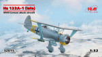 Hs 123A-1 (late) WWII German attack aircraft