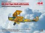 DH. 82A Tiger Moth with bombs (WWII British training aircraft)