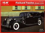 Packard Twelve (Model 1936) with passengers