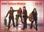 WWII German Firemen (4 figurines)