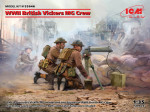 WWII British Vickers MG Crew (2 figures)