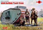 WWI British Tank Crew (4 figures)