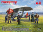 I-153 Luftwaffe with Pilots and Ground Personnel