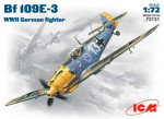 Messerschmitt Bf-109E-3 WWII German fighter