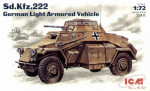 Sd.Kfz. 222 WWII German light armored vehicle
