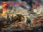 The Battle of Kursk (July 1943) with T-34-76 Soviet medium tank (early production) and Pak 36(r)