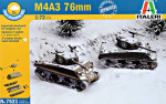 Tank M4A3 "Sherman" (two kits in box)