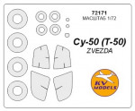 Mask for Su-50 (T-50) and wheels masks (Zvezda)