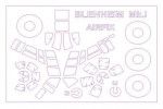 Mask for Bristol Blenheim MkI and wheels masks (Airfix)