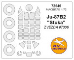 Mask for Ju-87B2 and wheels masks (Zvezda)