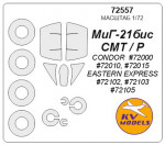 Mask for MIG-21R / SMT / Bis (Condor/Eastern Express) and wheels masks