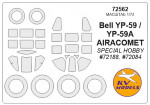 Mask for Bell P-59 and wheels masks (Special Hobby)