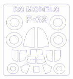 Mask for P-39 and wheels masks (RS Models)