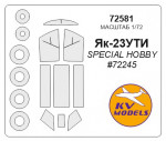 Mask for Yak-23UTI and wheels masks (Special Hobby)