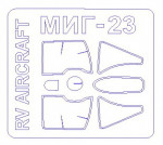 Mask for MIG-23ML / MLD / MF / P (RV Aircraft)
