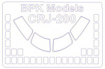 Mask for CRJ-100/200 (BPK Models)