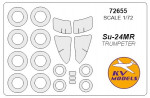 Mask for Su-24MR and wheels masks (Trumpeter)