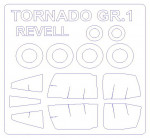 Mask for Tornado GR.1 RAF and wheels masks (Revell)