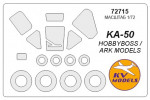Mask for Kamov Ka-50 and wheels masks (Hobby Boss)
